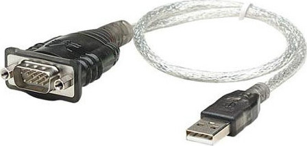 Manhattan Καλώδιο USB-A σε RS232 9-pin male 0.45m