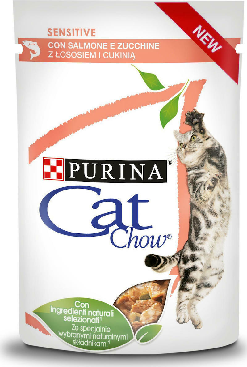 Cat Chow Υγρή Τροφή 85gr
