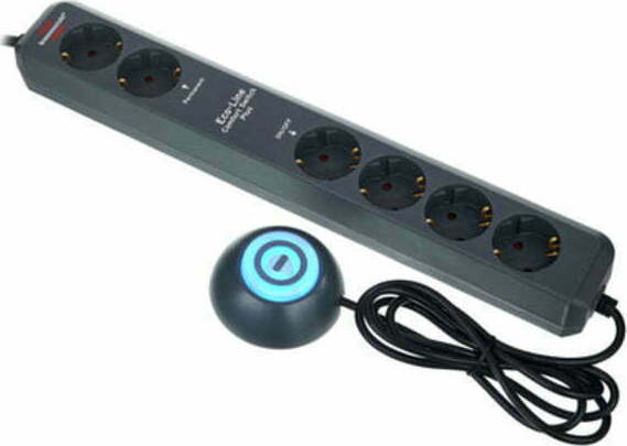 Brennenstuhl Eco-Line 6 Πολύπριζο 6 Θέσεων με USB-A, Διακόπτη και Καλώδιο 1.5m