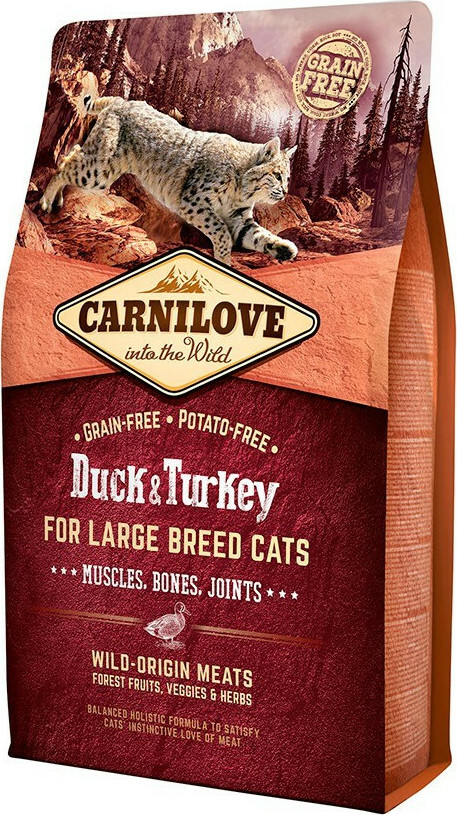 Carnilove Into The Wild Duck & Turkey 6kg
