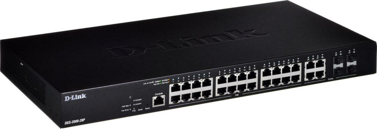 D-Link DGS-2000-28P Managed L2 PoE+ - Image 1