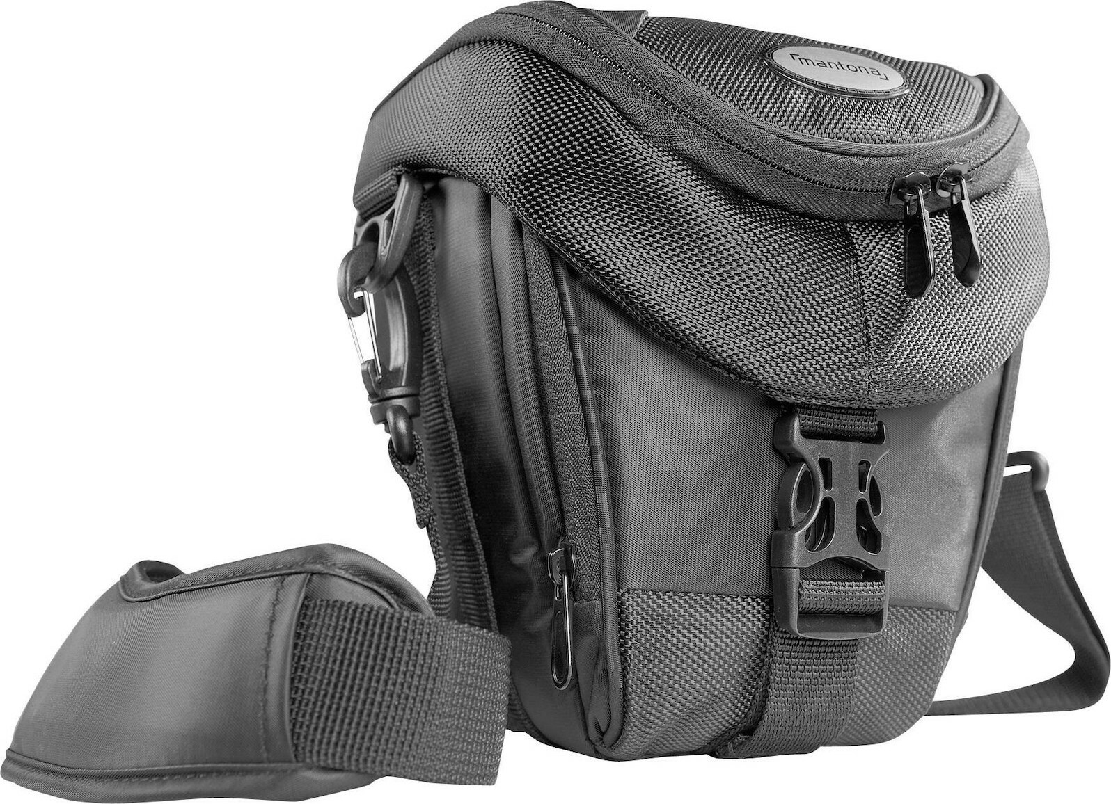 Mantona Holster Φωτογραφικής Μηχανής Premium Holster Bag σε Μαύρο Χρώμα