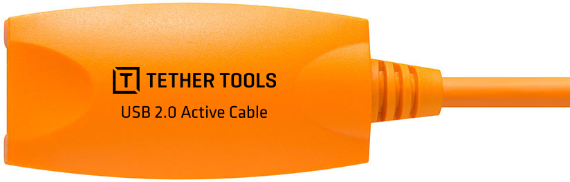 Tether Tools USB 2.0 Cable USB-A male - USB-A female Πορτοκαλί 5m (CU1917)