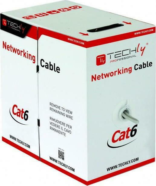 Techly U/UTP Cat.6 Cable 305m Γκρι