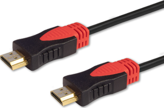 Savio HDMI 1.4 HDMI male - HDMI male 1.5m Μαύρο (CL-95)