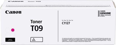 Canon T09 Γνήσιο Toner Laser Εκτυπωτή Ματζέντα 5900 Σελίδων (3018C006)