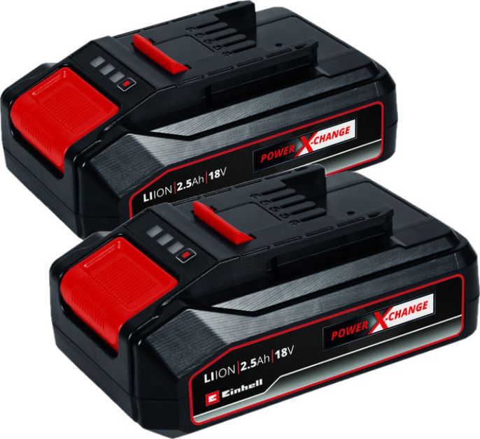 Einhell Σετ 2 Μπαταριών Εργαλείου Λιθίου 18V Power X-Change