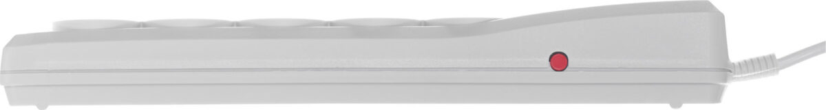 Active Jet ACP-5GN SZ Πολύπριζο 5 Θέσεων με Διακόπτη και Καλώδιο 5m Γκρι - Image 3