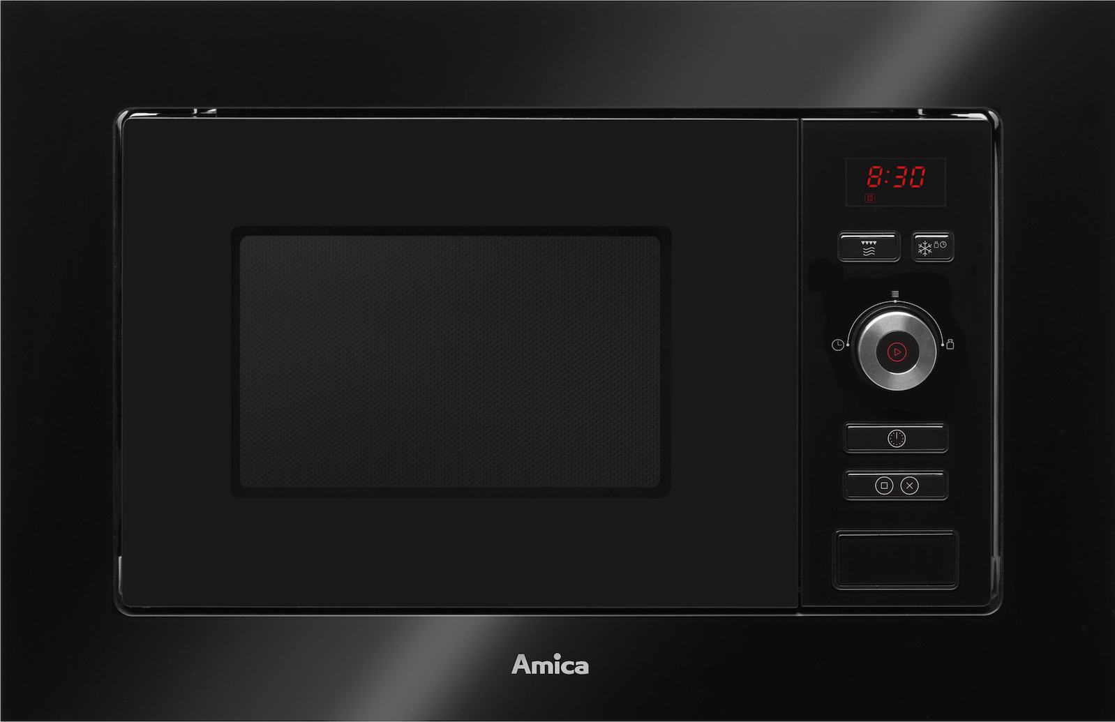 Amica AMMB20E1GB Εντοιχιζόμενος 20lt Μαύρος