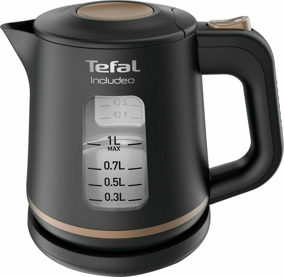 Tefal Includeo 1lt με Ισχύ 1800W Μαύρος