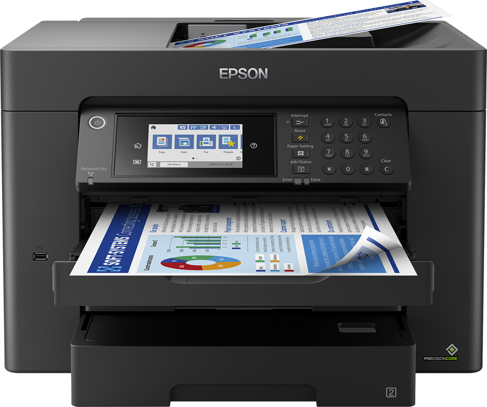 Epson Workforce WF-7840DTWF Έγχρωμο Πολυμηχάνημα Inkjet - Image 1