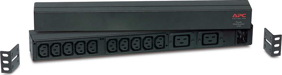 APC Rack PDU,Basic AP9559 1U, 16A 208&230V (10)C13 & (2)C19 Μαύρο - Image 1