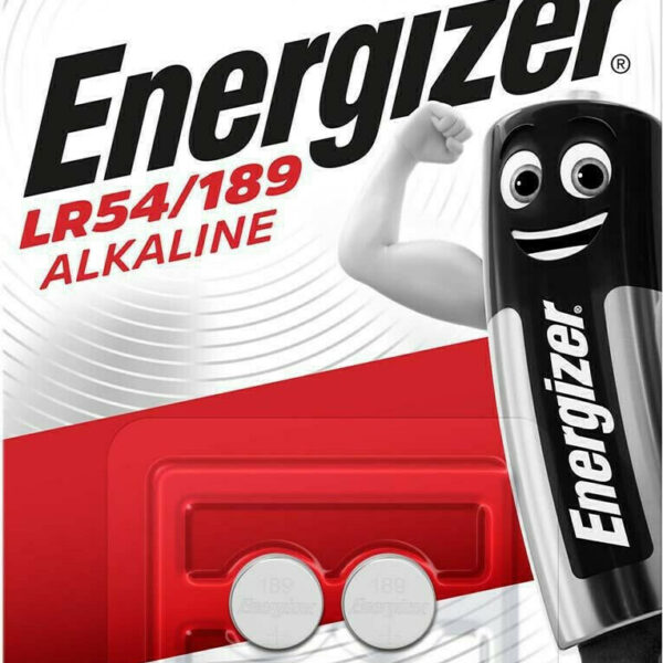 Energizer 189 Αλκαλικές Μπαταρίες Ρολογιών LR54 1.5V 2τμχ