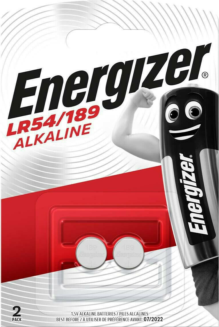 Energizer 189 Αλκαλικές Μπαταρίες Ρολογιών LR54 1.5V 2τμχ