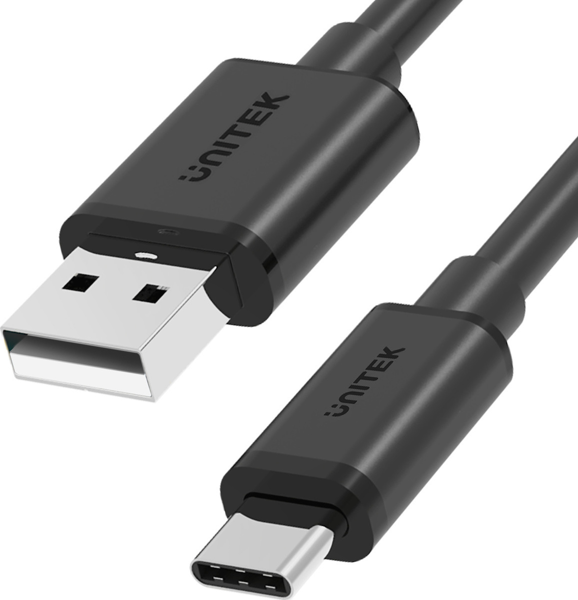 Unitek Y-C481 USB 2.0 USB-C male - USB-A 27W 0.5m (Y-C481BK)