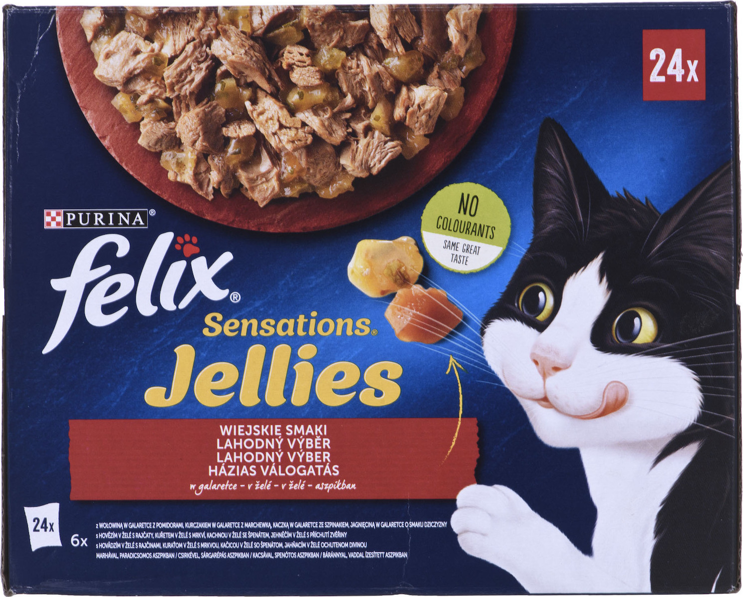 Felix Υγρή Τροφή 24x85gr