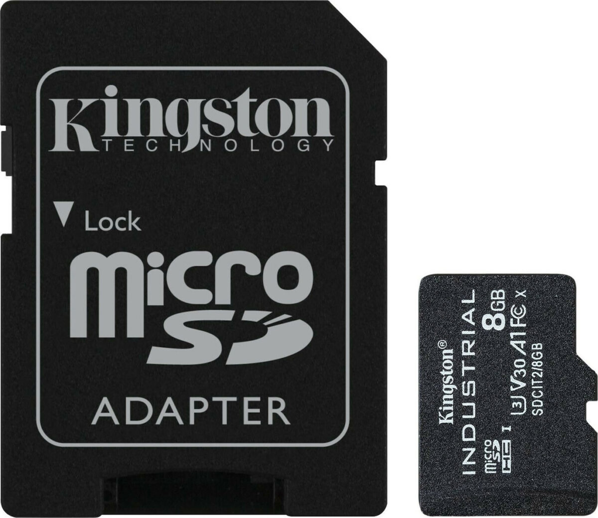 Kingston Industrial microSDHC Class 10 U3 V30 A1 UHS-I - Image 1