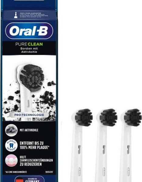 Oral-B Pure Clean Ανταλλακτικές Κεφαλές για Ηλεκτρική Οδοντόβουρτσα