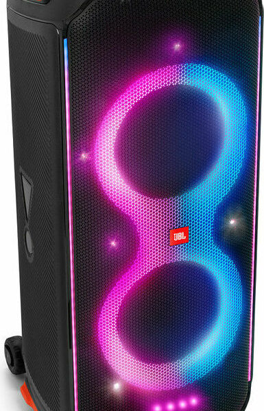 JBL Ηχείο με λειτουργία Karaoke Partybox 710 σε Μαύρο Χρώμα