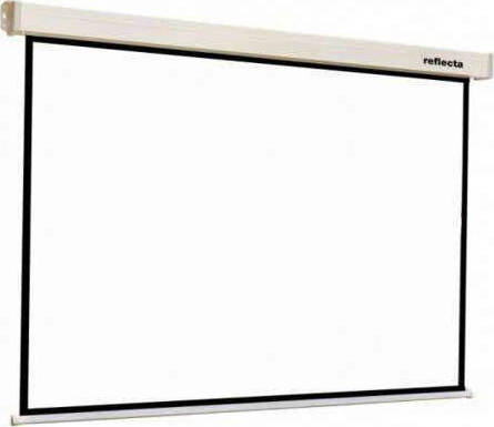 Reflecta Οθόνη Προβολής Projector για Τοίχο/Οροφή Crystal Line Rollo Lux με Λόγο Εικόνας 1:1 200x200cm / 110"