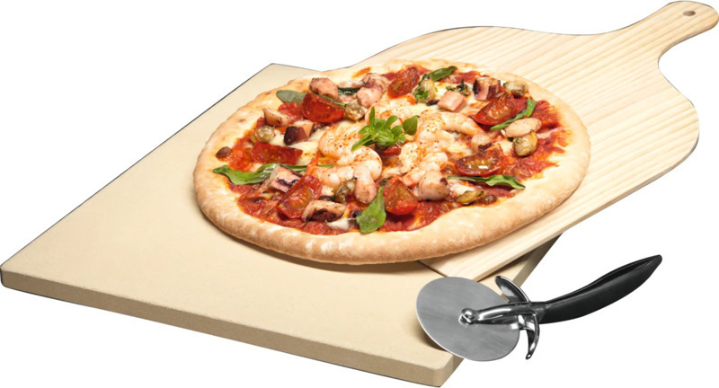 AEG Tools A9OZPS1 Πλάκα Ψησίματος με Πέτρινη Λεία Επιφάνεια 38x33x1.5εκ.