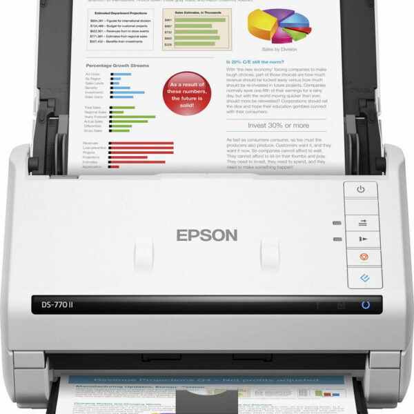 Epson Workforce DS-770II Sheetfed (Τροφοδότη χαρτιού) Scanner A4