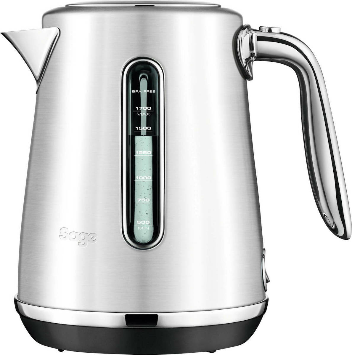 Sage The Soft Top Luxe 1.7lt με Ισχύ 2400W Brushed Stainless Steel
