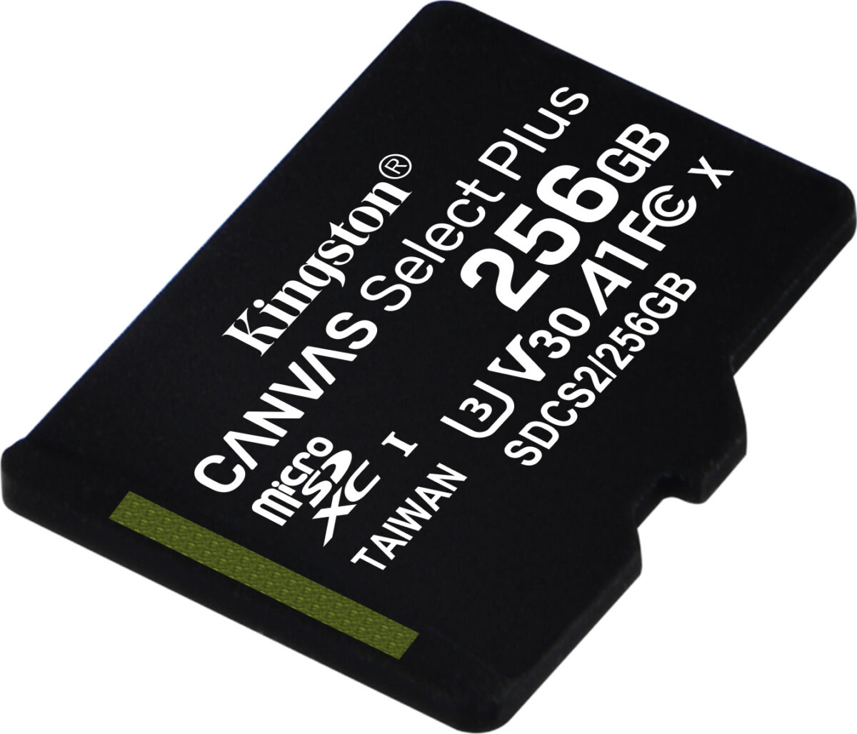 Kingston Canvas Select Plus microSDXC Class 10 U3 V30 A1 UHS-I - Image 3