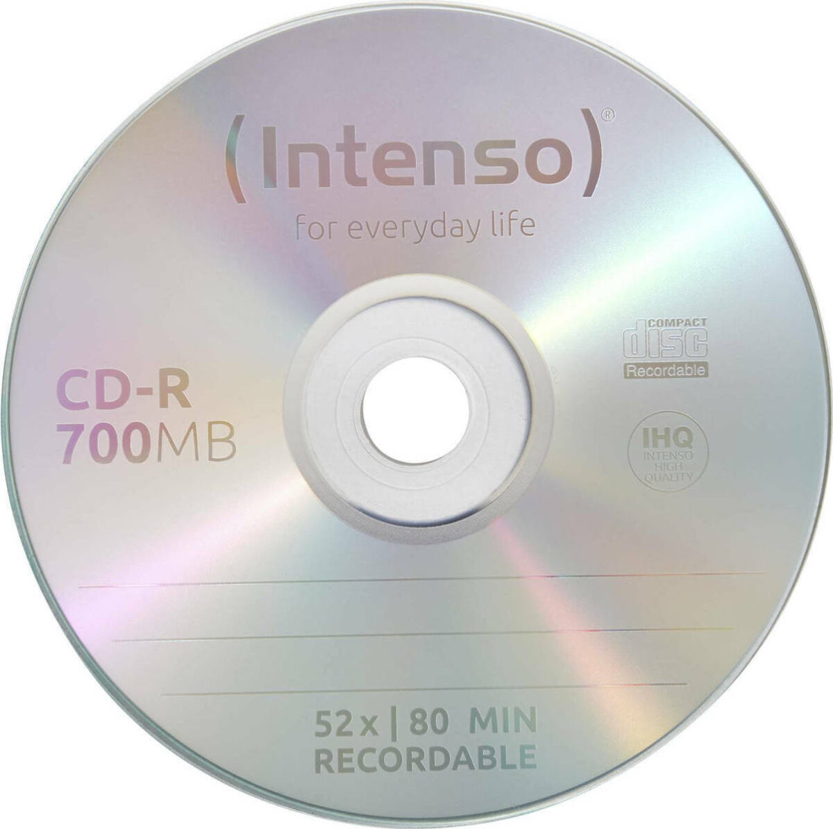 Intenso Εγγράψιμα CD-R 52x 700MB 10τμχ - Image 3