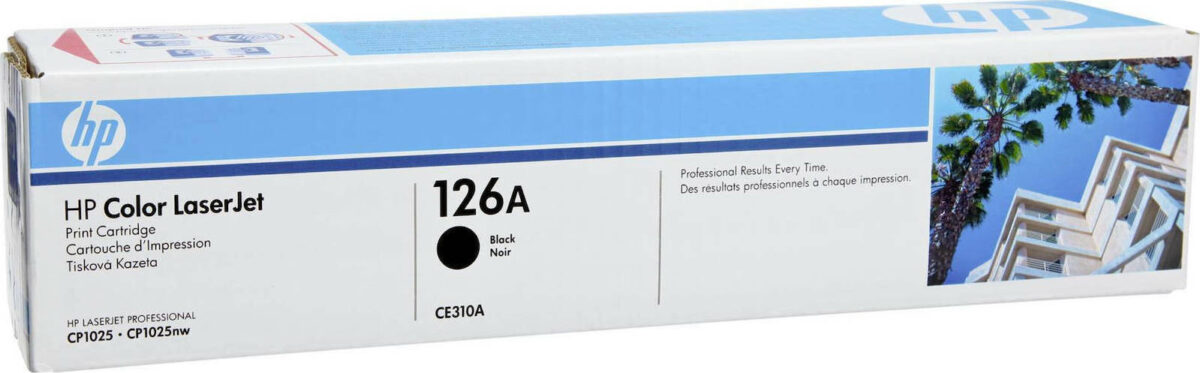 HP 126A Γνήσιο Toner Laser Εκτυπωτή Μαύρο 1200 Σελίδων (CE310A) - Image 4