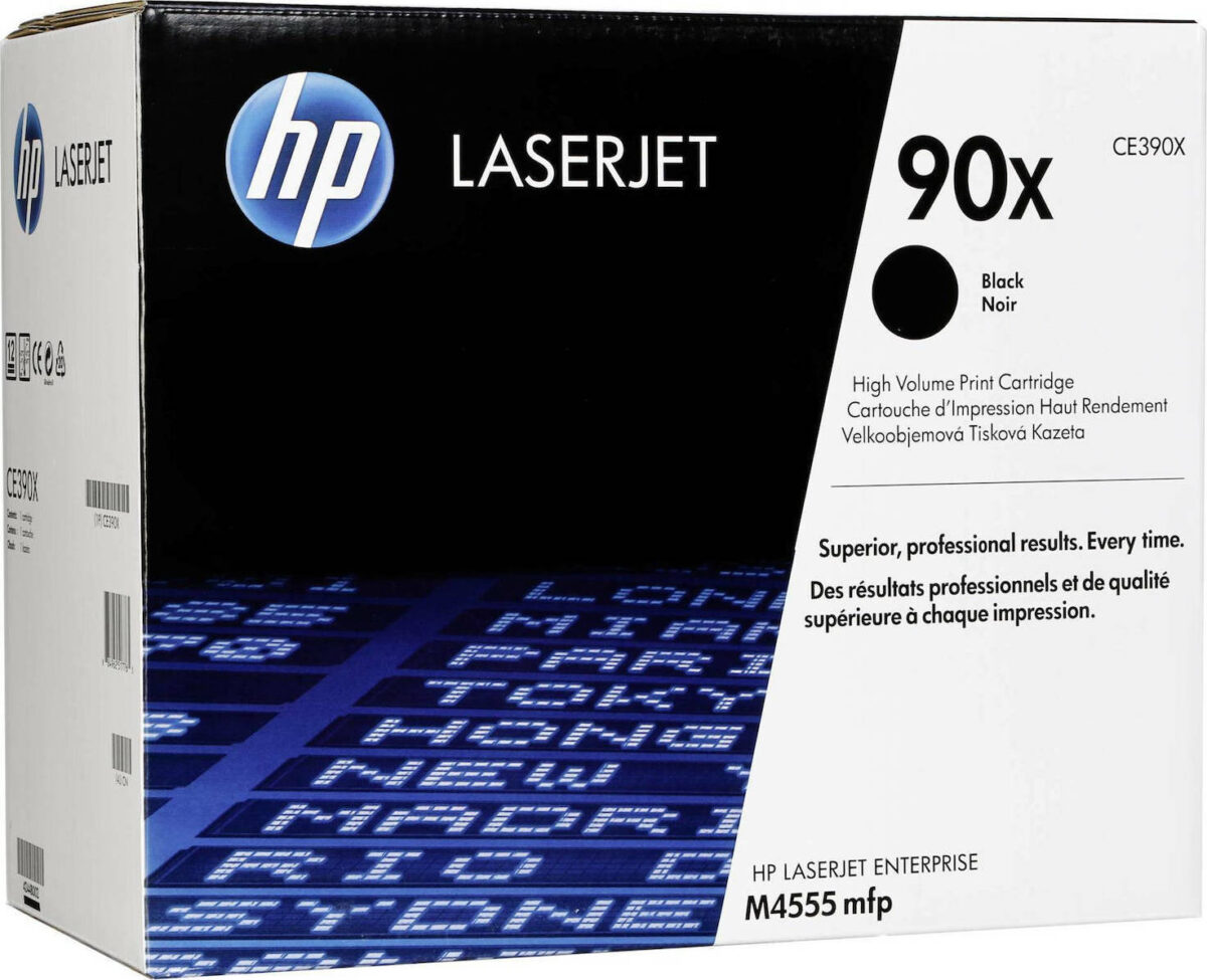 HP 90X Γνήσιο Toner Laser Εκτυπωτή Μαύρο High Yield 24000 Σελίδων (CE390X) - Image 2