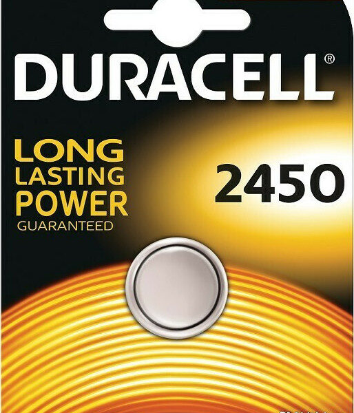 Duracell Electronics Μπαταρία Λιθίου Ρολογιών CR2450 3V 1τμχ