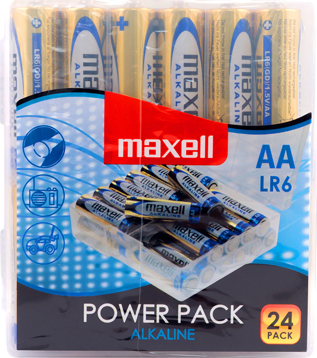 Maxell AA 1.5V 24τμχ 24P+T