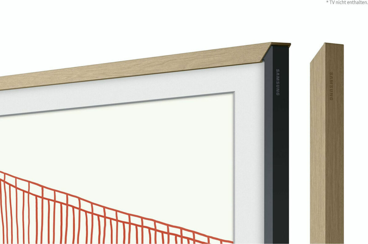 Samsung Frame Modern Teak 50" - Image 2