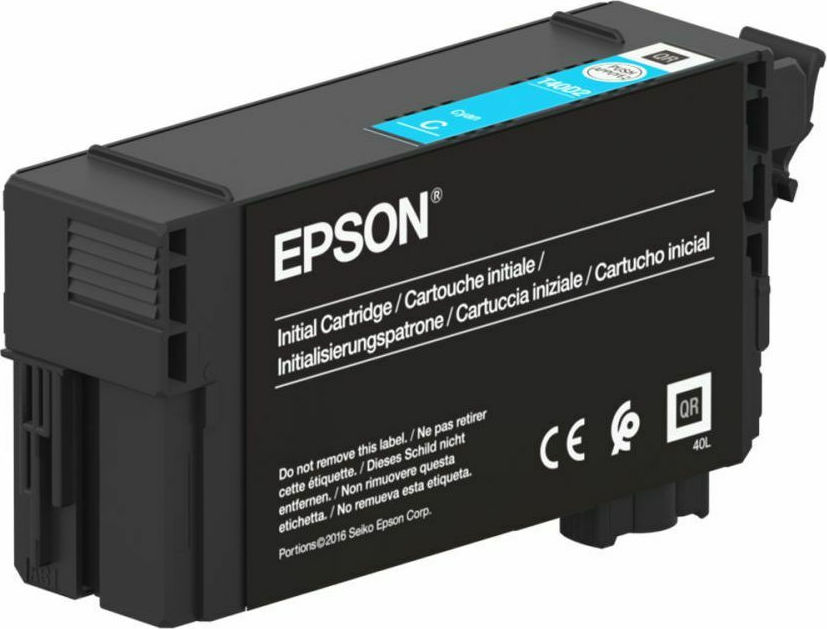 Epson Singlepack UltraChrome XD2 Γνήσιο Μελάνι Εκτυπωτή InkJet Κυανό (C13T40D240)