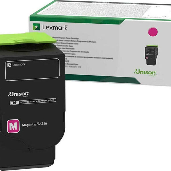Lexmark 78C20M0 Γνήσιο Toner Laser Εκτυπωτή Ματζέντα Return Program 1400 Σελίδων