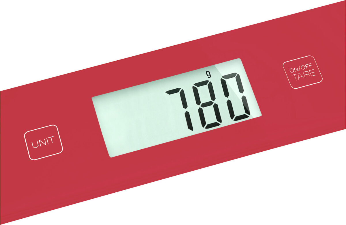 Sencor SKS 502 Ψηφιακή Ζυγαριά Κουζίνας 1gr/5kg Red - Image 4