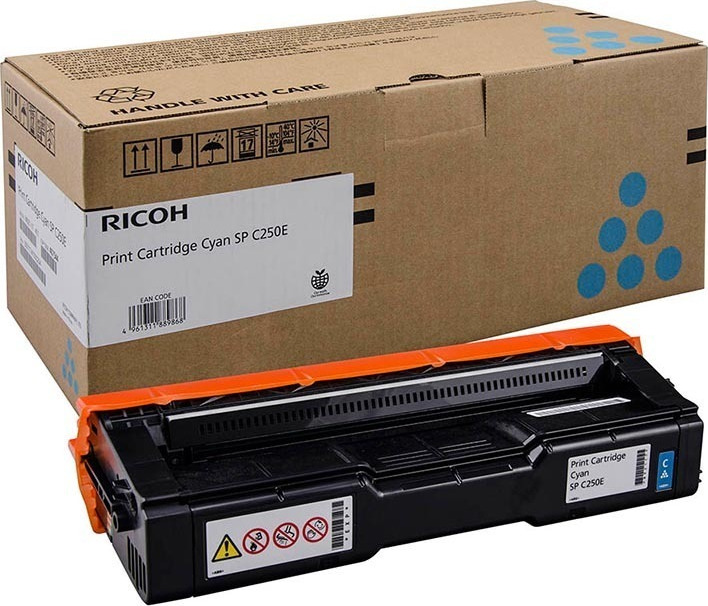 Ricoh 407544 Γνήσιο Toner Laser Εκτυπωτή Κυανό 1600 Σελίδων