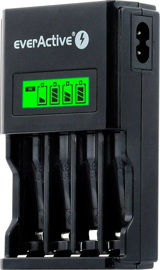everActive NC-450 Φορτιστής 4 Μπαταριών Ni-MH Μεγέθους AA/AAA