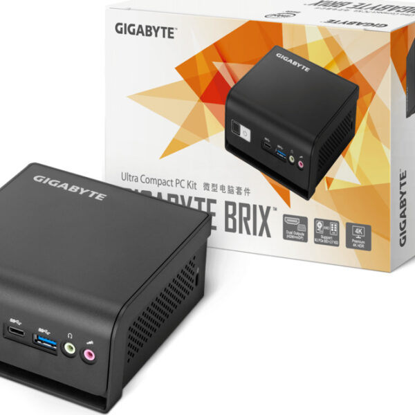 Gigabyte Brix BMPD-6005 (rev. 1.0) Barebone (Pentium Quad Core-Silver N6005)