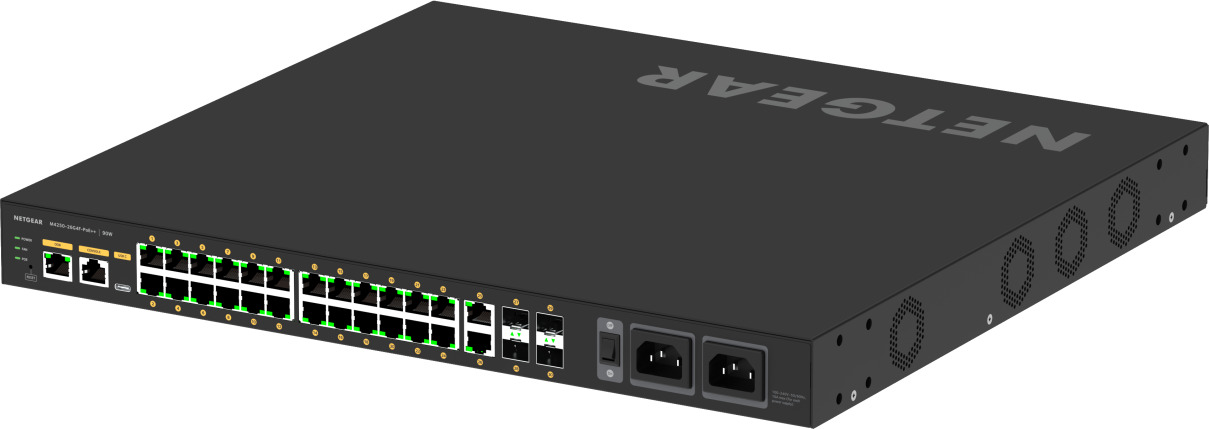 20211029134133_netgear_gsm4230up_managed_l2_poe_switch_me_24_thyres_gigabit_1gbps_ethernet_kai_4_sfp_thyres NetGear GSM4230UP Managed L2 PoE+ - Image 1