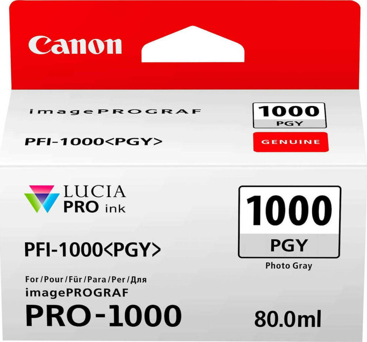 Canon PFI-1000 Γνήσιο Μελάνι Εκτυπωτή InkJet - Image 1