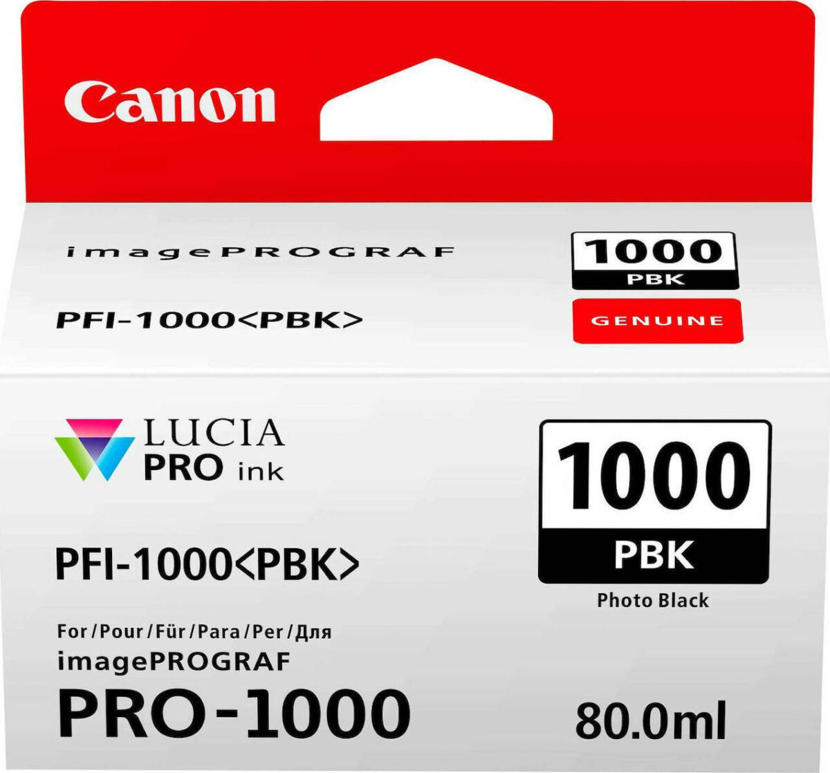 Canon PFI-1000 Γνήσιο Μελάνι Εκτυπωτή InkJet - Image 1