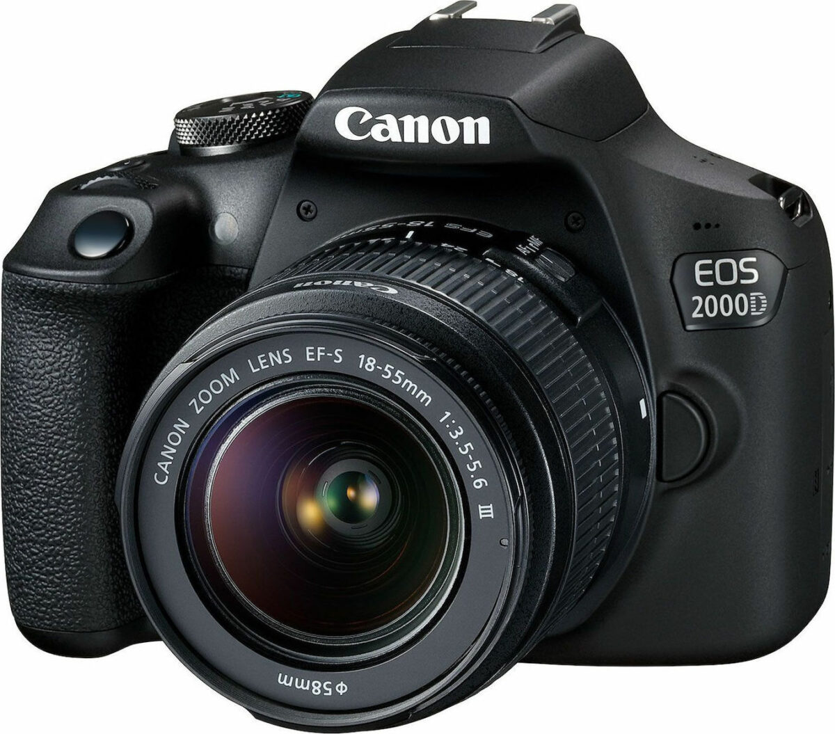 Canon DSLR Φωτογραφική Μηχανή EOS 2000D Crop Frame Kit (EF-S 18-55mm F3.5-5.6 DC III) Black - Image 2