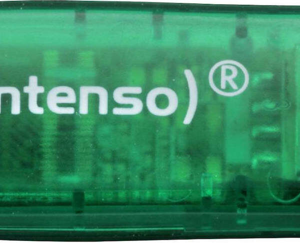 Intenso Rainbow Line 8GB USB 2.0 Πράσινο