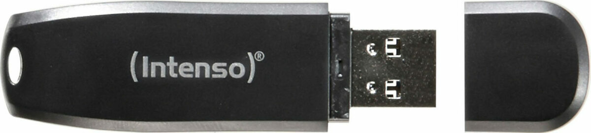 Intenso Speed Line 64GB USB 3.0 Μαύρο - Image 3