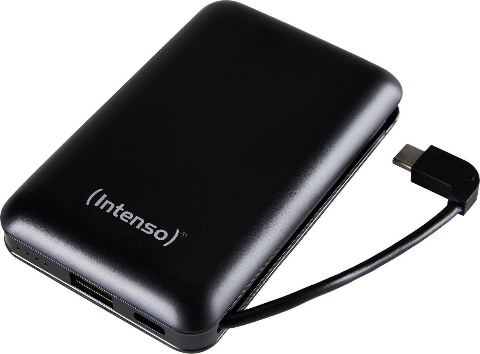 Intenso XC10000 Power Bank 10000mAh με Θύρα USB-A και Θύρα USB-C Μαύρο