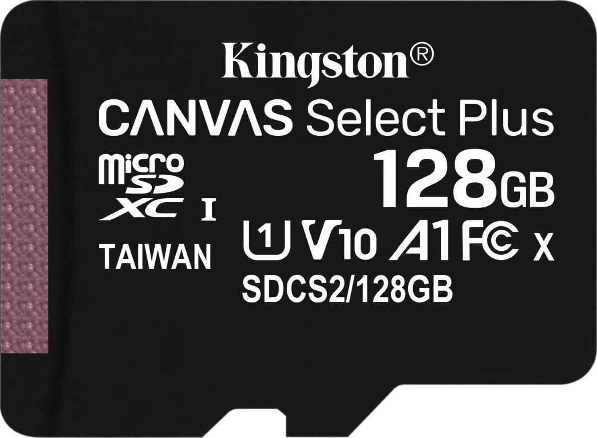 Kingston Canvas Select Plus microSDXC Class 10 U1 V10 A1 UHS-I - Image 1