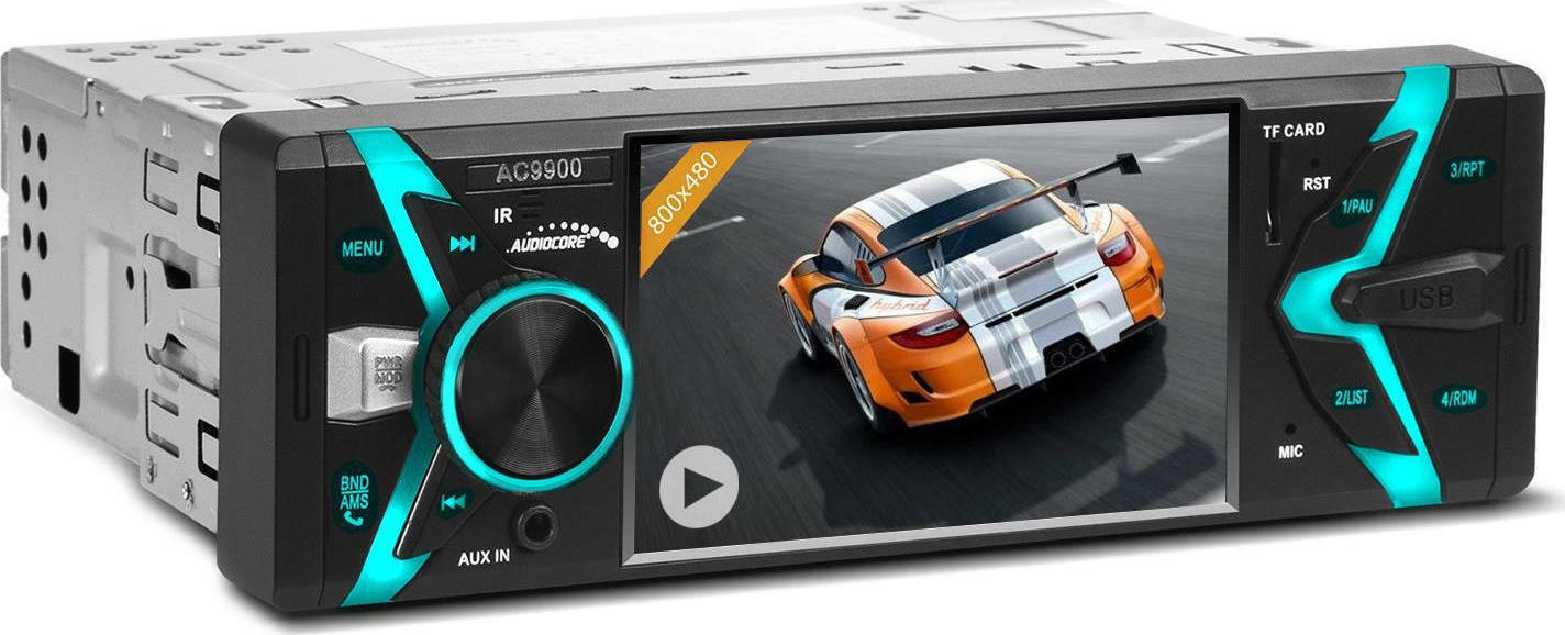 Audiocore Ηχοσύστημα 1 DIN με Bluetooth & USB