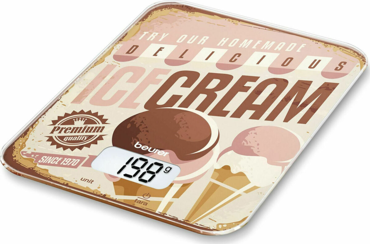 Beurer KS 19 Ψηφιακή Ζυγαριά Κουζίνας 1gr/5kg Ice Cream - Image 1